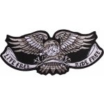 TXR Moto nášivka Orel - Live Free Ride Free – Zboží Dáma