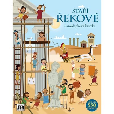 Jiri Models Velká samolepková kniha sešit se samolepkami Řekové – Hledejceny.cz