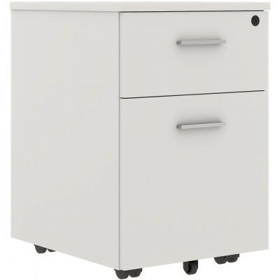 AlzaErgo File Cabinet WD10 Splinter bílý – Sleviste.cz