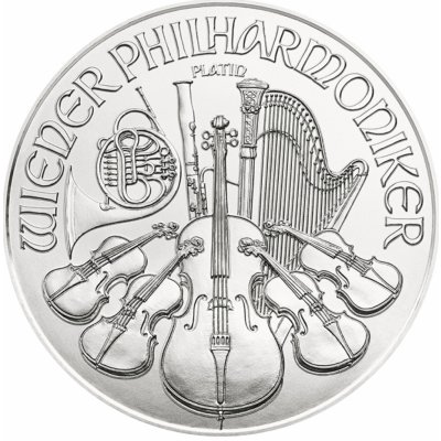 Platinová mince WIENER PHILHARMONIKER 1 trojská unce platiny (Rakousko 2016) – Zboží Mobilmania