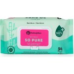 PETITE&MARS Ubrousky vlhčené SO PURE bambusové bioodbouratelné 12 x 56 ks – Hledejceny.cz
