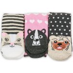 Pidilidi, PD013601 veselé ponožky FUNNY dívčí 3pack – Zboží Dáma