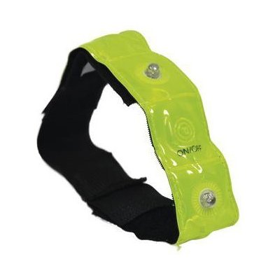 Reflexní pásek se 4-mi LED diodami Bright Band Plus, OXFORD (žlutá fluo) – Hledejceny.cz