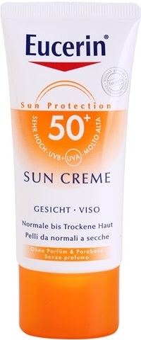 Eucerin Sun krém na obličej SPF50+ 50 ml od 365 Kč - Heureka.cz