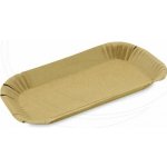 WIMEX Papírové misky hranaté hnědé nepromastitelné 13x18x3cm – Sleviste.cz