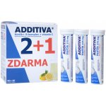 Additiva Horčík 375 mg + B-komplex + vitamín C 20 šumivých tablet – Hledejceny.cz