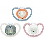 Nuk šidítko Happy Nights box kluk modrá 2 ks – Zboží Dáma