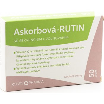Rosen Askorbová Rutin 50 tablet