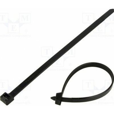 PANDUIT PLT2H-TL0 Stahovací pásek; L: 206mm; W: 7,6mm; černá; polyamid; 534N; -60÷85°C – Hledejceny.cz