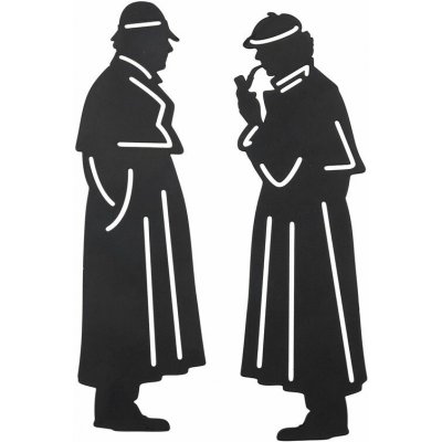 Záložky mosazné 2ks Sherlock Holmes – Hledejceny.cz