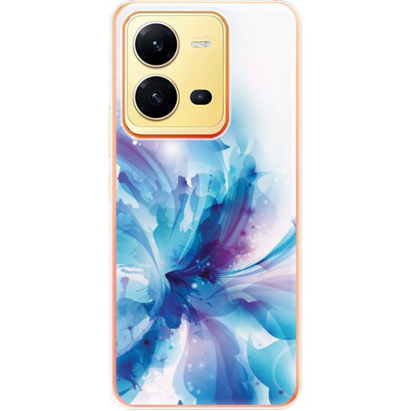 Pouzdro a kryt na mobilní telefon Pouzdro iSaprio - Abstract Flower - Vivo X80 Lite 5G