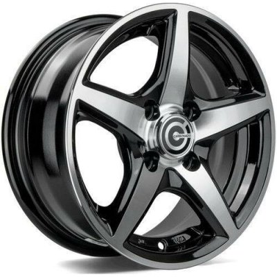 Carbonado Crow 5,5x13 4x100 ET30 black polished – Sleviste.cz