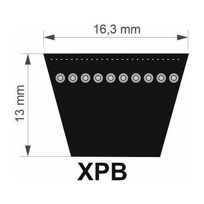 PIX 16,3x1500 Lw/ 1522 La XPB řemen klínový – Hledejceny.cz