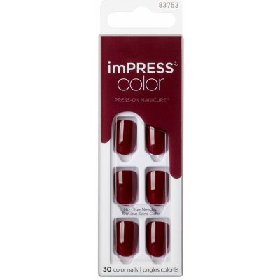 KISS samolepicí nehty s dekorem imPRESS Color I´m Not a Cinna 30 ks – Hledejceny.cz