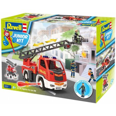 Revell Junior Kit auto 00823 Fire Truck Ladder Unit 1:20 – Zbozi.Blesk.cz