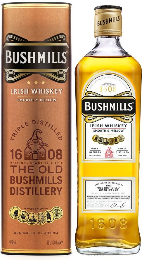 Bushmills Original 40% 0,7 l (holá láhev)