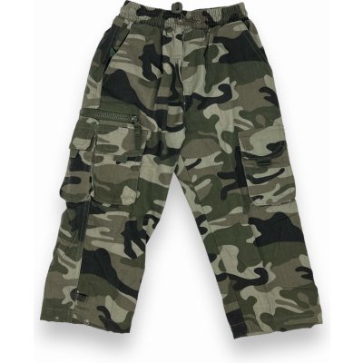 Succes Chlapecké vojenské kalhoty s gumou v pase 02 Vojenská – Hledejceny.cz