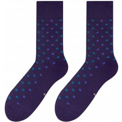 Pánské ponožky Dots fialová