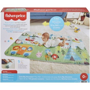 Fisher Price Podložka na hraní extra big adventures