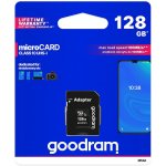 Goodram microSDXC 128 GB UHS-I M1A4-1280R11 – Hledejceny.cz
