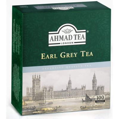 Ahmad Tea Earl grey černý čaj bergamotem 200 g – Zboží Mobilmania