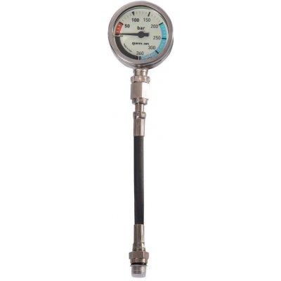 Mares XR Tlakoměr SPG52 - 15cm gumová hadice PSI – Hledejceny.cz