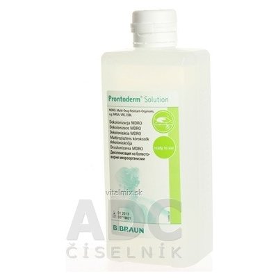 Prontoderm Solution roztok antimikrobiální bariéra 500 ml – Hledejceny.cz