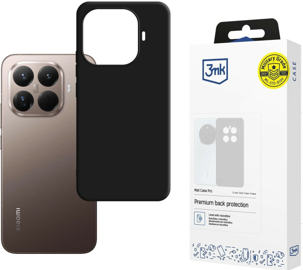 3mk Matt case Google Pixel 10 pro Google Pixel 10 Pro XL černá