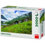 Dino Norangsdalen Valley Norsko 3000 dílků – Zboží Dáma