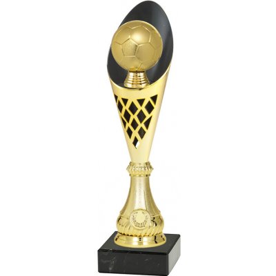 Sportovní pohár FOTBAL MÍČ 3D P500.01 Pohár FOTBAL výška 39 cm – Zboží Dáma