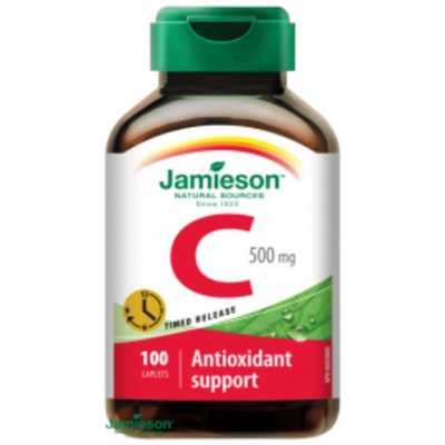 Jamieson Vitamín C 500 mg s postupným uvolňováním 100 tablet – Hledejceny.cz