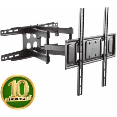 Držák na TV 32"- 70" na zeď Holmios, kloubový 60°h +10-15°v, nosnost 40kg, 10 let záruka – Zboží Mobilmania