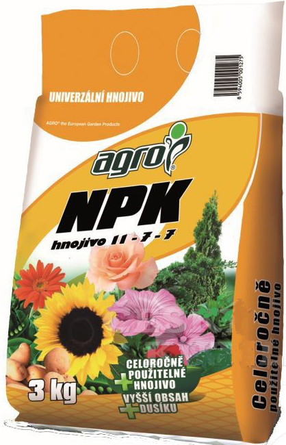 Agro NPK univerzální hnojivo 11-7-7 5 kg