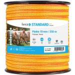 Páska pro elektrický ohradník, šířka 10 mm, žluto-oranžová, délka 250 m – Sleviste.cz
