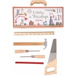 Moulin Roty dřevěný kufřík s opravdickým nářadím – Zboží Dáma