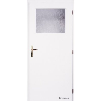 Doornite 1/3 SKLO hladké bílé 60 cm – Zbozi.Blesk.cz