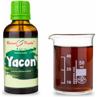 Bylinné kapky Pavlovy bylinné kapky Yacon tinktura 50 ml – Hledejceny.cz