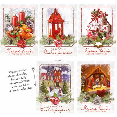 ARGUS Vánoční pohlednice 06110311-c – Zboží Dáma