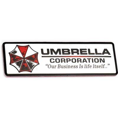 Samolepka (na auto) Resident Evil - Umbrella Corporation - 3D (17) – Hledejceny.cz