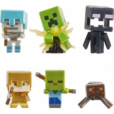 MATTEL Minecraft Mini All-stars Nightfall Pack Mini Figures – Zboží Mobilmania