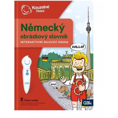 Albi Kouzelné čtení Kniha Německý obrázkový slovník – Hledejceny.cz