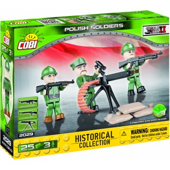 Cobi 2029 WWII armáda Polská Figurky vojáků