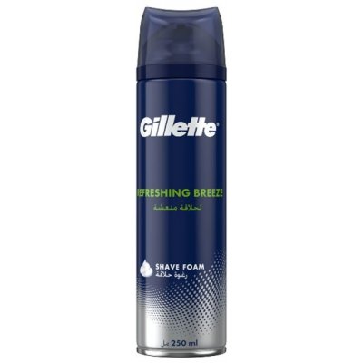 Gillette Refreshing Breeze pěna na holení 250 ml – Zbozi.Blesk.cz