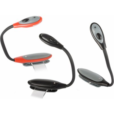 Flexibilní LED lampa na čtení knih s klipem – Zboží Dáma