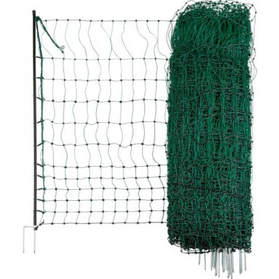 Síť nevodivá pro drůbež 106 cm, zelená, 50 m / 2 hroty – Sleviste.cz