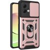 Pouzdro a kryt na mobilní telefon Motorola Techsuit CamShield Pro Motorola Moto G84 rose gold