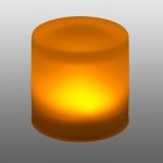 AM 226127 LED svítidlo Spot-8 válec amber 0,88W 538-592nm 12V DC IP68 AMVIS – Hledejceny.cz