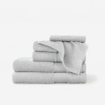 Goldea bambusový ručník osuška světle šedý 50 x 100 cm – Zboží Dáma