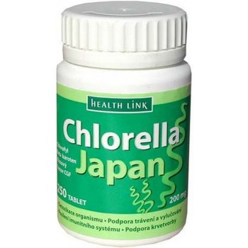 Health Link Chlorella Japan + kolagen 250 tablet
