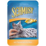 Schmusy Fish tuňák & rýže jelly 100 g – Sleviste.cz